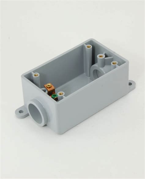 electrical devoce single gang box 4 small holes|Single Gang Boxes – J and A Electrical Supplies.